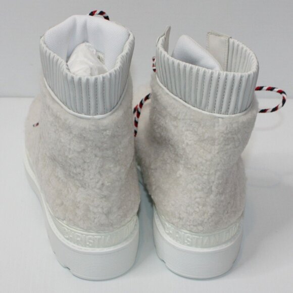 Christian Dior Hike Low Ankle White Boots size EU 40.5 / US 10.5 MSRP $1790 NEW - Picture 8 of 10